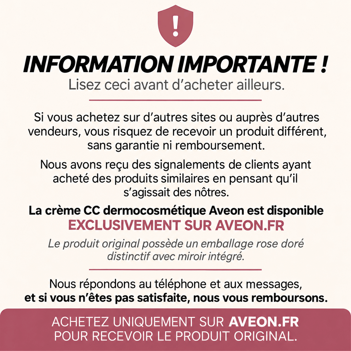 Aveon — Correcteur anticernes CC Cream - AVEON