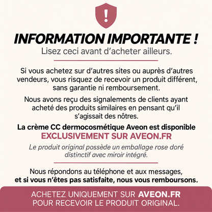 Aveon — Correcteur anticernes CC Cream - AVEON